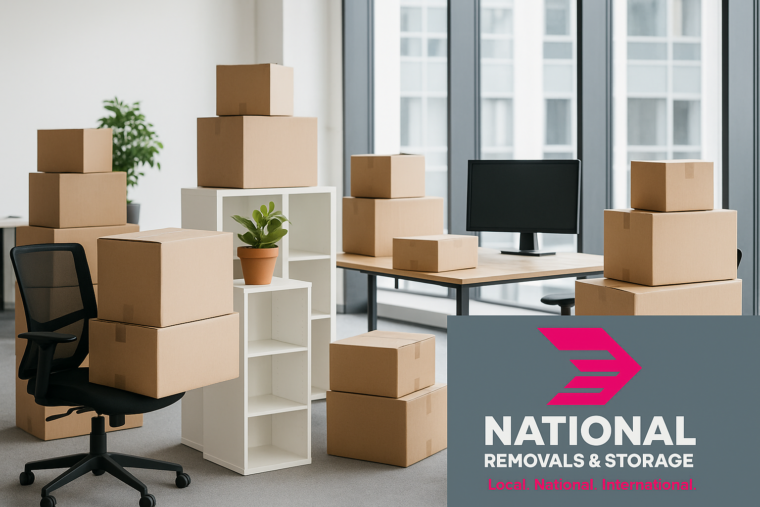 Telford - Professional Office Removals in Telford